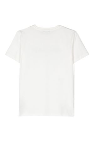 tshirt in cotone bianco BALMAIN PARIS KIDS | BV8P01Z0057102NE